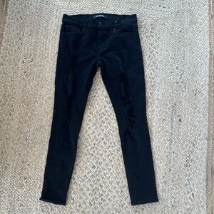 Express Black Skinny Jeans
